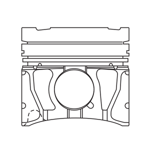 Pistón de motor A 17 <span class=keywords><strong>DT</strong></span> Alfin y camisa de galería de aceite MOS2, 4cyl, 79,0mm, A350601, 8730760040, 40390600, 40391600, 41071600 - Product Image 1