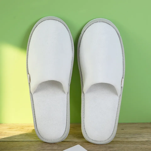 Vente en gros de pantoufles chinoises en <span class=keywords><strong>velours</strong></span>, pantoufles d'hiver à bout fermé, sandales mules pour chambre à coucher de créateur - Product Image 2