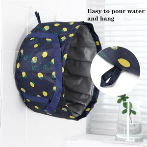 Seau de lavage de voyage pour bain de pieds appareil de toilette portable de stockage <span class=keywords><strong>pliable</strong></span> - Product Image 3
