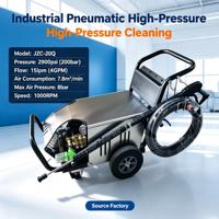Nettoyeur pneumatique sans étincelles JZC-20Q 200 bars 15 LPM à moteur pneumatique