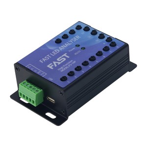Analizador LED rápido de calibración de alta precisión de 16 canales, probador de LED de longitud de onda principal <span class=keywords><strong>HSI</strong></span>/RGB/XY - Product Image 5