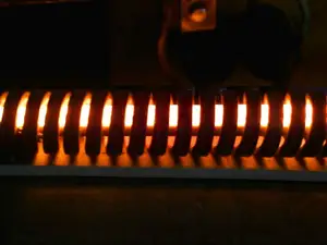 SWP-400LT forge ısıtma makinesi yaprak yay dövme indüksiyon ısıtma makinesi