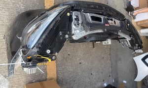 Conjunto de parachoques delantero 2024 para mercedes-benz GLC 254 GLC260 <span class=keywords><strong>GLC300</strong></span> incluye faros de rejilla radiador de tanque de agua - Product Image 4