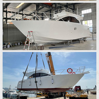 Yacht JS de 43 pieds en alliage de magnésium et d'aluminium, bateau de luxe