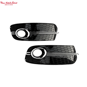 Griglia antiappannamento per Audi <span class=keywords><strong>Q5</strong></span> ABS nero lucido nebbia per auto griglia a nido d'ape 2013 2014 2015 2016 <span class=keywords><strong>2017</strong></span> - Product Image 3