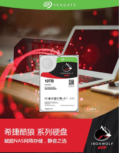 10 تيرا بايت NAS القرص الصلب 7200 RPM 256MB ذاكرة SATA 6.0 جيجابايت/ثانية CMR <span class=keywords><strong>3</strong></span>.5 "الداخلية HDD ST10000VN0008 - Product Image 4
