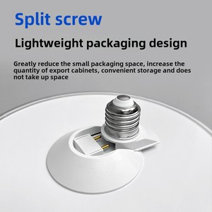 Modern Super Bright LED Ceiling <strong>Light</strong> Energy-Saving Indoor Lighting with Aluminum Base for Home Office <strong>Inspired</strong> <strong>by</strong> Flying Saucer - Product Image 4
