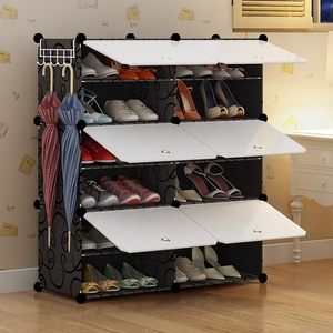 Zapatero de Plástico de 6 Niveles con Precio Directo de Fábrica, a Prueba de Polvo y Portátil, <span class=keywords><strong>para</strong></span> Niños, con Capacidad <span class=keywords><strong>para</strong></span> 24 Pares de <span class=keywords><strong>Zapatos</strong></span> - Product Image 6