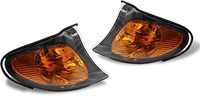 63137165859 63137165860 Système d'éclairage automobile jaune cristal, clignotant LED d'angle adapté à la BMW 3 E46