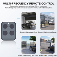 SMG-239 Télécommande multifréquence pour porte de garage : Duplicateur de codes fixes et roulants 280MHz-868MHz pour portail, alarme et barrière