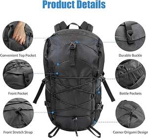 <span class=keywords><strong>Sac</strong></span> <span class=keywords><strong>à</strong></span> <span class=keywords><strong>dos</strong></span> d'<span class=keywords><strong>alpinisme</strong></span> pliable léger de <span class=keywords><strong>30</strong></span> <span class=keywords><strong>litres</strong></span> adapté au voyage et <span class=keywords><strong>à</strong></span> l'aventure d'<span class=keywords><strong>alpinisme</strong></span> en plein air épaule compacte - Product Image 3