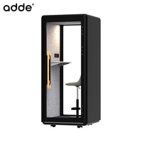 Cabine téléphonique mobile, modèle compact pour une personne, cabine acoustique de bureau, cabine téléphonique modulaire