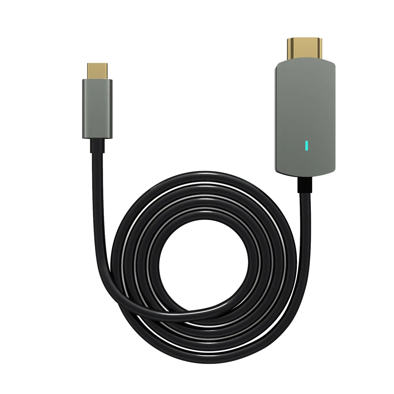 4K @ 60Hz USB Tipe C untuk 4K 1080P Adaptor USB C untuk HD 4K Cable 4K HD TV Kabel Video Converter untuk MacBook Pro Huawei Samsung