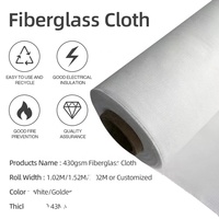 Liant léger personnalisé de poudre de face de tapis de fibre de verre de brin coupé de verre E pour l'application aveugle et le tissu HuaRui EMC450