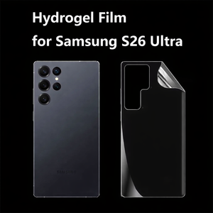 Pellicola Protettiva Posteriore in TPU Idrogel S26 di Design Esclusivo, Opaca Anti-Riflesso e HD Trasparente per <span class=keywords><strong>Samsung</strong></span> Galaxy S26 + Ultra S25 - Product Image 1