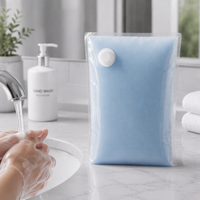 Sacs aseptiques transparents PA/PE avec valve, marque Flexbo, tailles personnalisables pour la désinfection des mains et les soins personnels