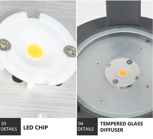 110v 220v moderno Ip65 impermeabile pilastro dissuasore luci giardino esterno Led luce per il paesaggio - Product Image 6