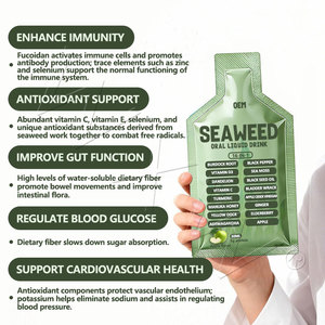 Sachet de Líquido Oral de Algas Marinas con Vitamina <span class=keywords><strong>D</strong></span> y Calcio - Refuerza el Sistema Inmunológico y la Fuerza Ósea OEM - Product Image 5