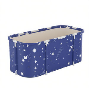 Baignoire pliable thermostatique 1 pièce pour salle de bain familiale avec motif étoile - Product Image 1