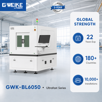 Machine de découpe laser picoseconde numérique IA 30W 50W 70W à chargement/déchargement automatique avec double manipulateur pour verre