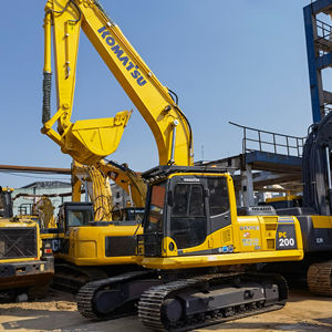Excavadora Usada de Alta Calidad KOMATSU PC200-7 PC200-8, Excavadora de Orugas Usada a Bajo Precio en SHANGHAI - Product Image 1