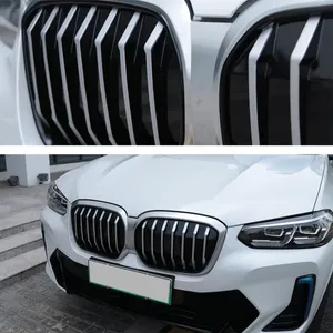 สำหรับ G08 IX3 ปี 2020 2021 2022 2023 กระจังหน้ารถยนต์ทรง M สไตล์เรซซิ่ง เงา กระจังหน้ารูปไตคู่ ช่องรับอากาศ แต่งรถยนต์ อะไหล่รถยนต์ - Product Image 6