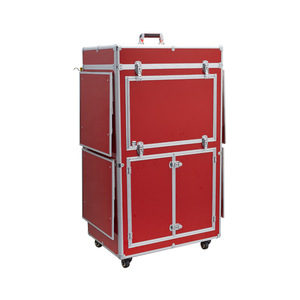 Professional <b>Makeup</b> Artist Recommended Large Capacity Two-Layer Light Eyebrow <b>Makeup</b> <b>Case</b> Factory Custom Fashionable <b>Case</b> - Product Image 4