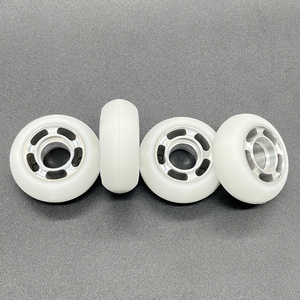 PU Casting Alumínio Liga Metal Hub Núcleo Roda 88a Inline Skate Rodas 60mm Skate Rodas com Núcleo De Alumínio - Product Image 2