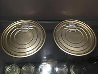 Qualité alimentaire 300 #72.9mm couvercle en étain TFS facile à ouvrir Sauce tomate boîtes alimentaires emballage en métal