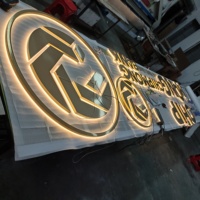 Enseignes lumineuses LED, lettres d'enseignes LED, enseignes logo en acrylique, lettres lumineuses, lettres lumineuses LED, enseignes métalliques, lettres rétroéclairées LED