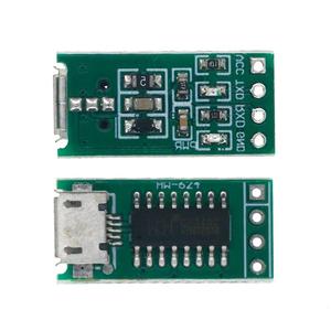 Módulo CH340C <span class=keywords><strong>Micro</strong></span> <span class=keywords><strong>USB</strong></span> a Puerto Serie TTL, Módulo de Descarga ISP de <span class=keywords><strong>5V</strong></span> 3.3V <span class=keywords><strong>500ma</strong></span>, Reemplaza CH340G CH340T para STM32 51 con Cable DuPont - Product Image 5