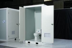 Lieferant Tragbare Mobile Container-Toilette Luxus-Toilette Vorgefertigter Container-Raum Toilette Mit Waschbecken Duschkopf - Product Image 4