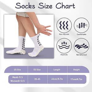 Chaussettes de football personnalisées en tricot pour hommes, respirantes, antidérapantes et amorties, de la marque Glacier Wholesale. - Product Image 2