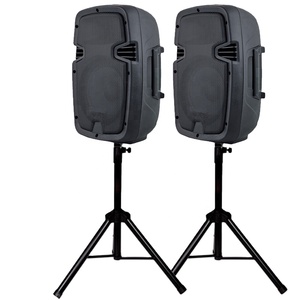 800W 2 cách Powered 2x8 "PA Hệ thống loa âm thanh chuyên nghiệp BT TWS Đảng loa hoạt động & thụ động Loud Bộ 2 khán đài - Product Image 1