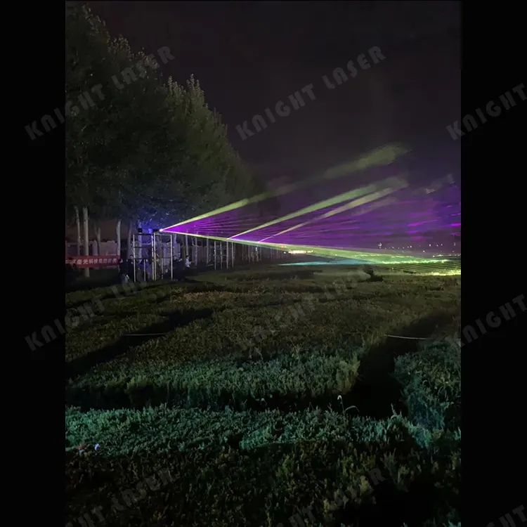 야외 터널 효과 애니메이션 풀 컬러 rgb 20w 레이저 광 프로젝터