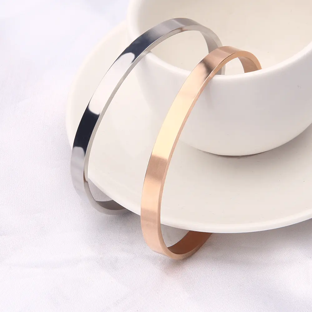 2022 nuovo arrivo Inspirational Bracelet Cuff Bangle continua ad andare in acciaio inossidabile inciso gioielli motivazionali per uomo donna