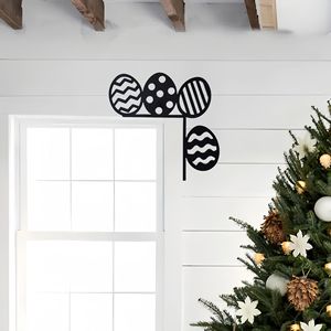 Iron Rabbit <b>Easter</b> Decoration Door Corner <b>Ornament</b> Indoor Durable Wholesale - Product Image 3