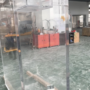 Acquario in Vetro Acrilico Trasparente Organico su Misura da Parete - Product Image 3