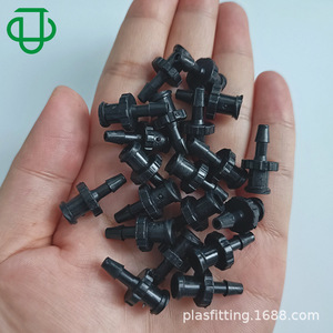 High Quality Black PP-Nylon Plastic Luer Female Connector External Thread Tightening Dispensing Ink Supply Equipment Accessories - Product Image 4