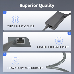 Starlink Ethernet <span class=keywords><strong>Adapter</strong></span> V2 actuated tiêu chuẩn Gen 2 <span class=keywords><strong>RJ45</strong></span> có dây Extender cắm chơi bên ngoài Mạng Hub kết nối 2pcs hàng không vũ trụ - Product Image 4
