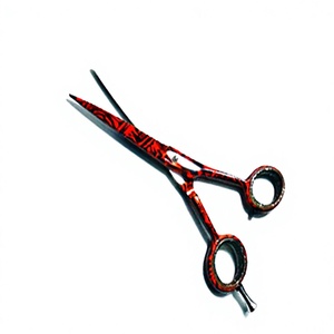 Ciseaux de coiffure professionnels ASAP pour salon de barbier, pour droitiers, manche moyen, confortables, tranchants, durables, bord de rasoir, 15g, beauté - Product Image 1