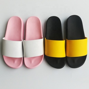 Slides Phụ Nữ Bán Buôn Pu Dép Đi Trong Nhà Cho Phụ Nữ Pu Người Đàn Ông Dép Màu Trắng PU Bọt Dép Màu Đen Lật <span class=keywords><strong>Flip</strong></span> <span class=keywords><strong>Flops</strong></span> - Product Image 2