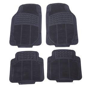 Tapis de sol de voiture en PVC/TPR/TPE imperméable et antidérapant, <span class=keywords><strong>protection</strong></span> toutes saisons, épaisseur 10 mm, lot de 4 pièces, ensemble complet pour voiture - Product Image 2