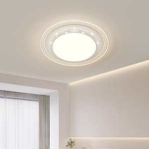 Modern <b>Ceiling</b> <b>Light</b> Led Tri Color <b>Light</b> Changing Living Room Bedroom Minimalist Full Spectrum Eye Protecting - Product Image 3