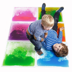 Nuevo Diseño de Gel de Color para Arte, Piso Dinámico 3D, Piso Sensorial para Guardería, Alfombra de Goma para <span class=keywords><strong>Niños</strong></span>, Baldosas de Vinilo 3D Líquidas para <span class=keywords><strong>Niños</strong></span> - Product Image 6
