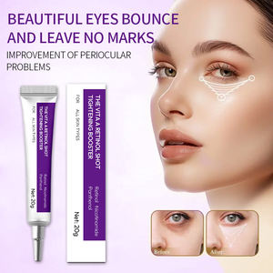 Organic Vitamin C & Hyaluronic Acid Retinol Eye <b>Cream</b>-Anti-Puffiness Pore Minimizer & Whitening Night Moisturizer - Product Image 6