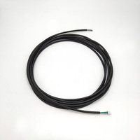 Kabel Profesional Kustom 5 meter UL2464~28 # Kabel terlindung hitam -6C Phd2.0 kepala jantan baris ganda 2 * 3P