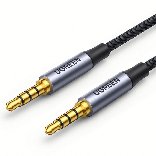 UGREEN 3.5mm Audio Cable Nylon Braided Aux Cord Male to Male Stereo Hi-Fi Sound Cable