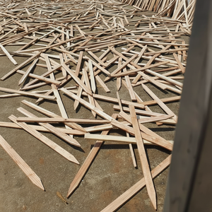 Venta caliente estacas de madera poste de madera Aplicación de estaca de madera para jardín y granja para valla para muebles - Product Image 1
