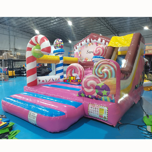 Thương mại dành cho người lớn lớn bị trả lại nhà và trượt <span class=keywords><strong>Inflatable</strong></span> lâu đài cho công viên chủ đề trong chúng tôi & <span class=keywords><strong>UK</strong></span> thị trường - Product Image 4